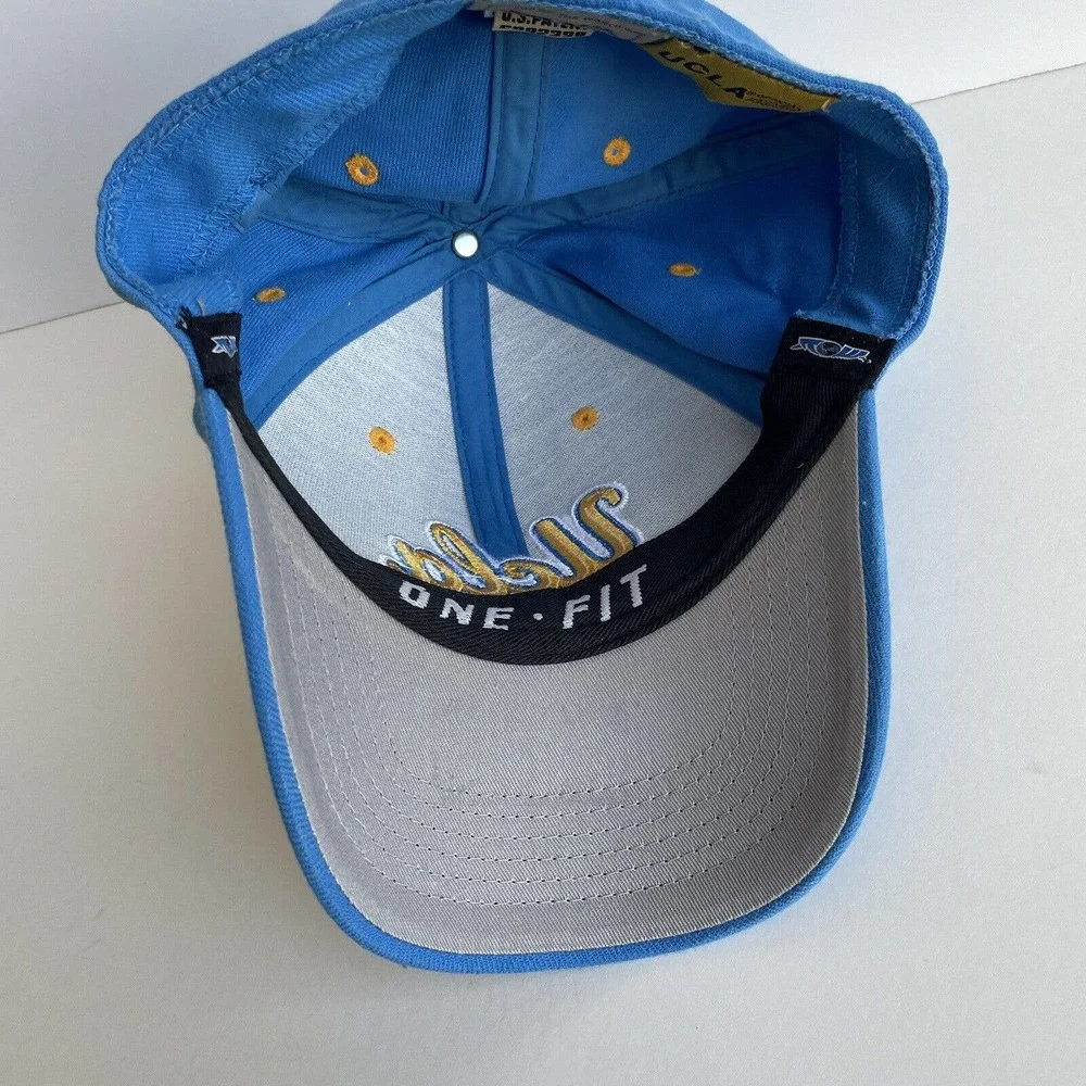UCLA Bruins Hat Ballcap One Size Fits All Fitted Blue Top Of The World U…